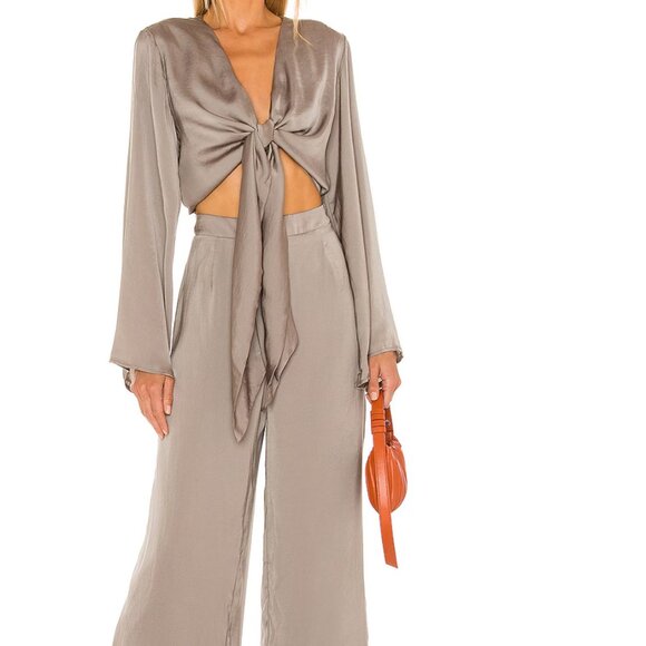 SNDYS Pluto Jumpsuit in Olive - Picture 1 of 4